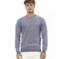 Alpha Studio Men's Light Blue Viscose Sweater - 46 IT