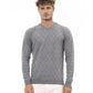 Alpha Studio Men's Gray Viscose Sweater - 48 IT