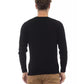 Alpha Studio Men's Black Viscose Sweater - 46 IT