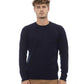 Alpha Studio Men's Blue Viscose Sweater - 46 IT