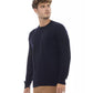 Alpha Studio Men's Blue Viscose Sweater - 46 IT