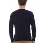 Alpha Studio Men's Blue Viscose Sweater - 46 IT