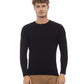 Alpha Studio Men's Black Viscose Sweater - 46 IT