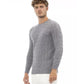 Alpha Studio Men's Gray Viscose Sweater - 46 IT