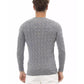 Alpha Studio Men's Gray Viscose Sweater - 46 IT