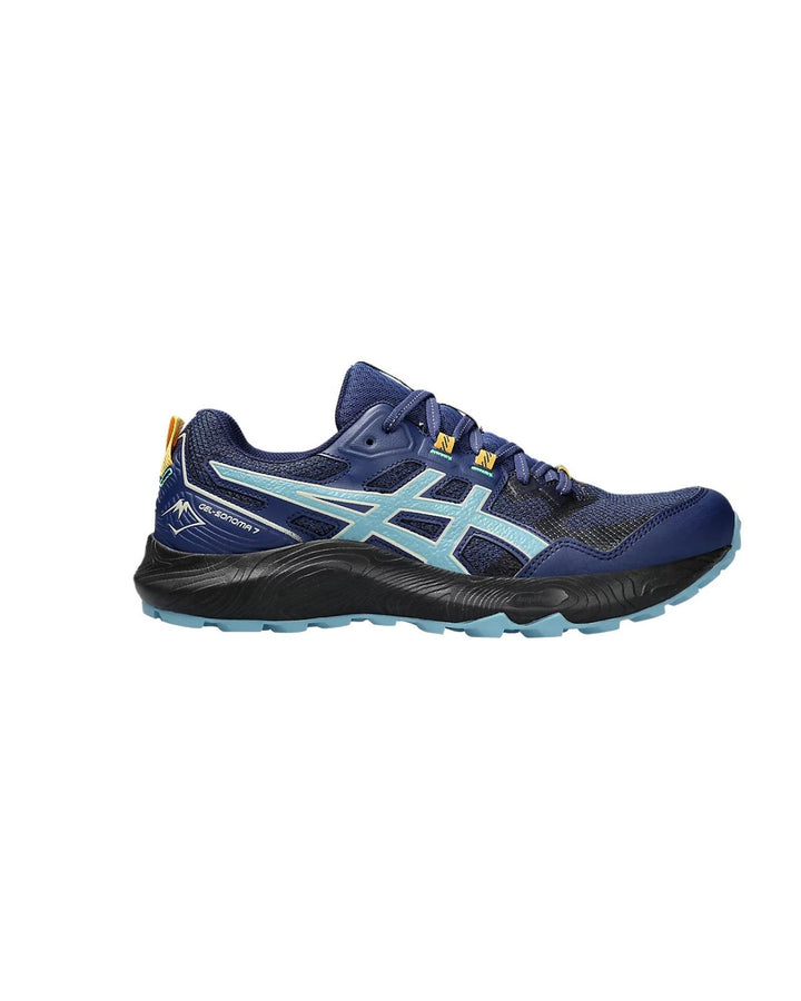 ASICS Gel-Sonoma 7 Running Shoes with Reliable Off-Road Grip in Deep Ocean Gris Blue - 12 US