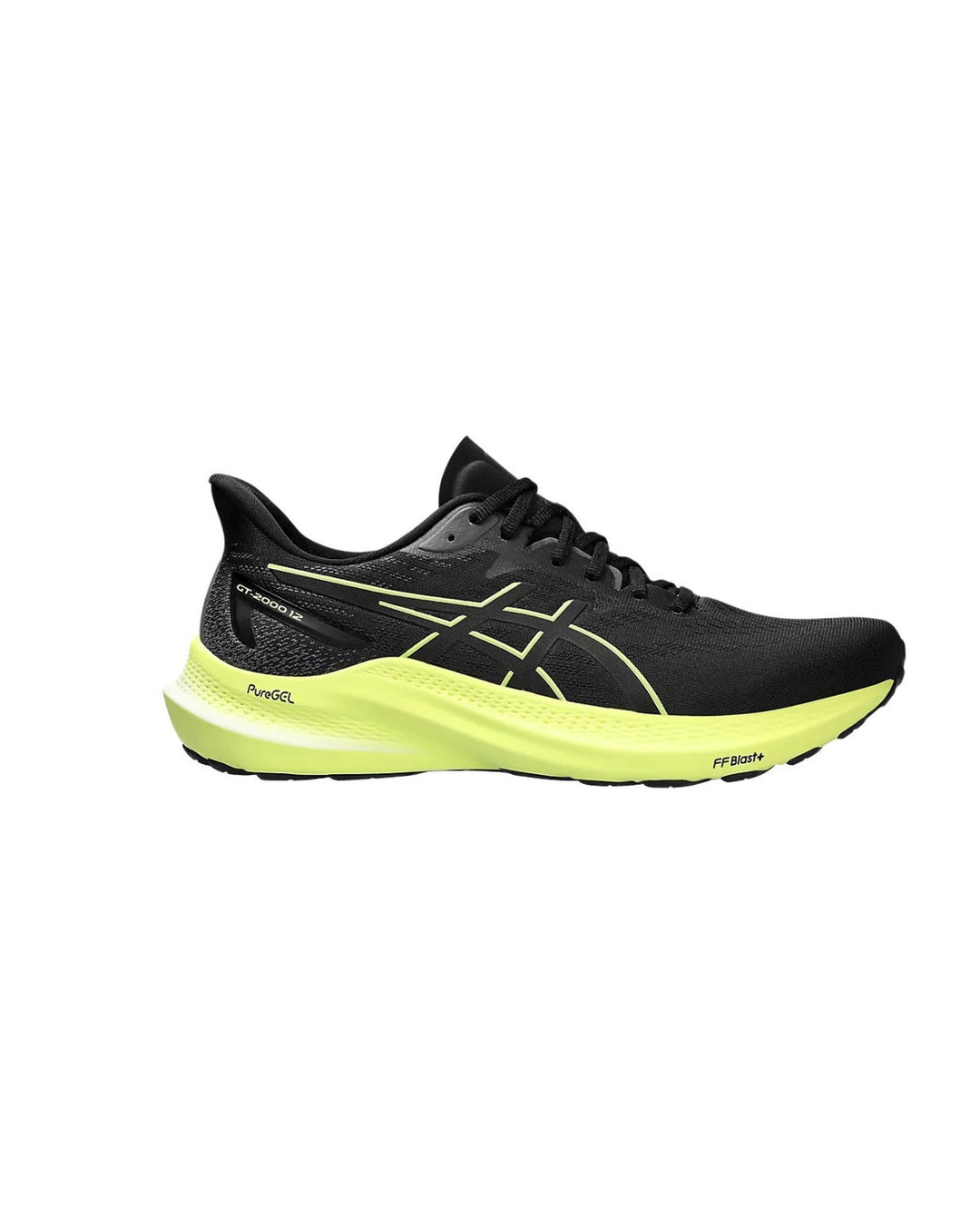 ASICS Lightweight Stability Running Shoes with Cushioning Technology in Black - 9 US