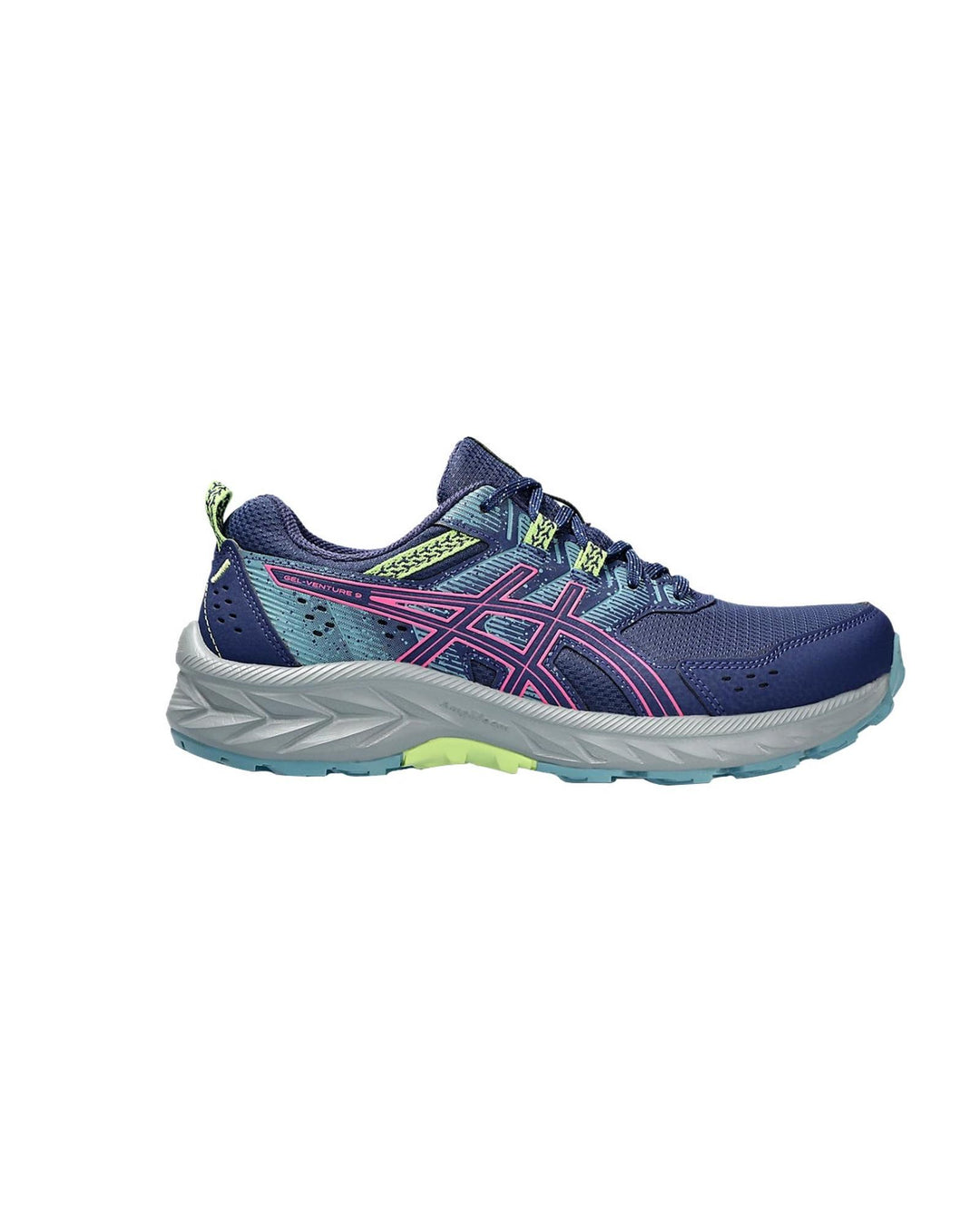 ASICS Lightweight Gel Cushioned Running Shoes for Women in Deep Ocean Hot Pink - 10 US