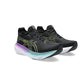 ASICS Cushioned Breathable Running Shoes with Reflective Detailing in Black - 10 US