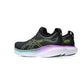 ASICS Cushioned Breathable Running Shoes with Reflective Detailing in Black - 10 US