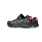 ASICS Breathable Trail Running Shoes with Cushioned Comfort in Black - 10 US