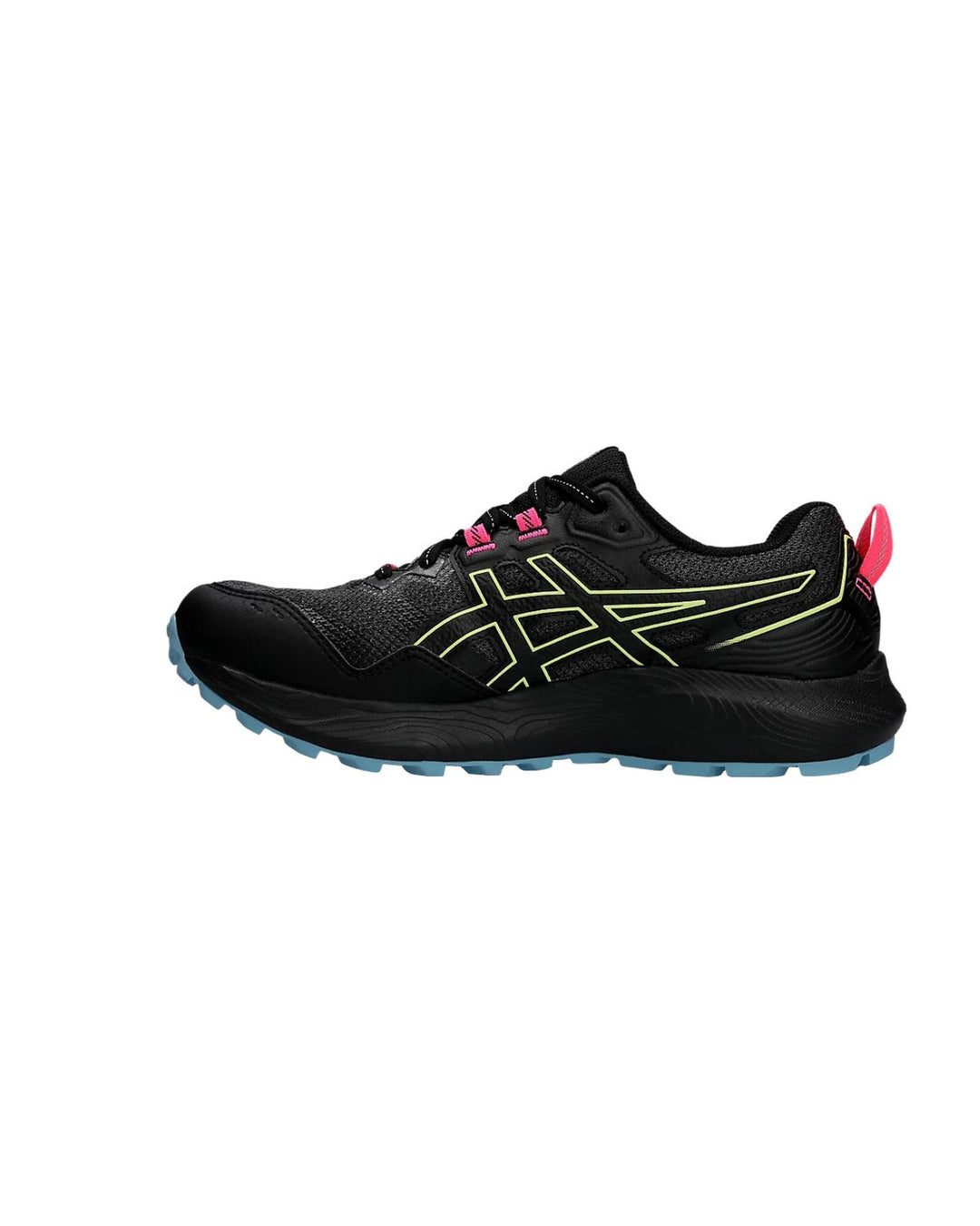 ASICS Breathable Trail Running Shoes with Cushioned Comfort in Black - 7 US