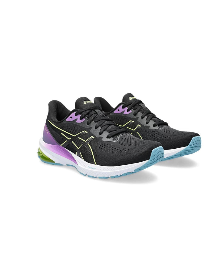 ASICS Lightweight Supportive Running Shoes with Soft Cushioning in Black - 10 US