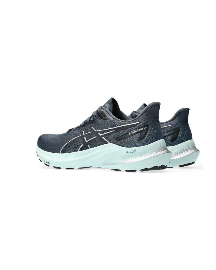 ASICS Lightweight Stability Running Shoes with Cushioning Technology in Pure Silver - 10 US