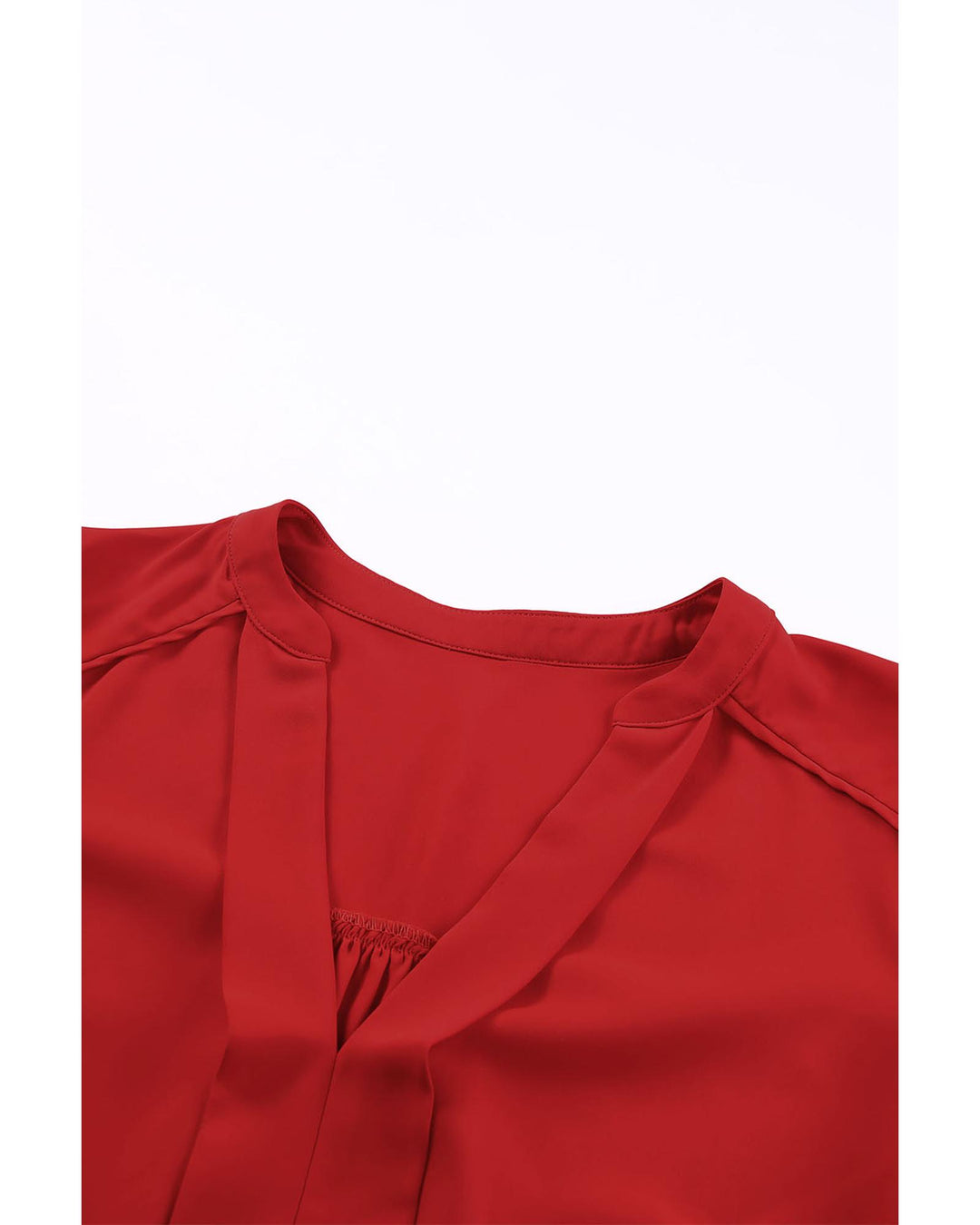 Azura Exchange Half Sleeve V Neck Blouse - M