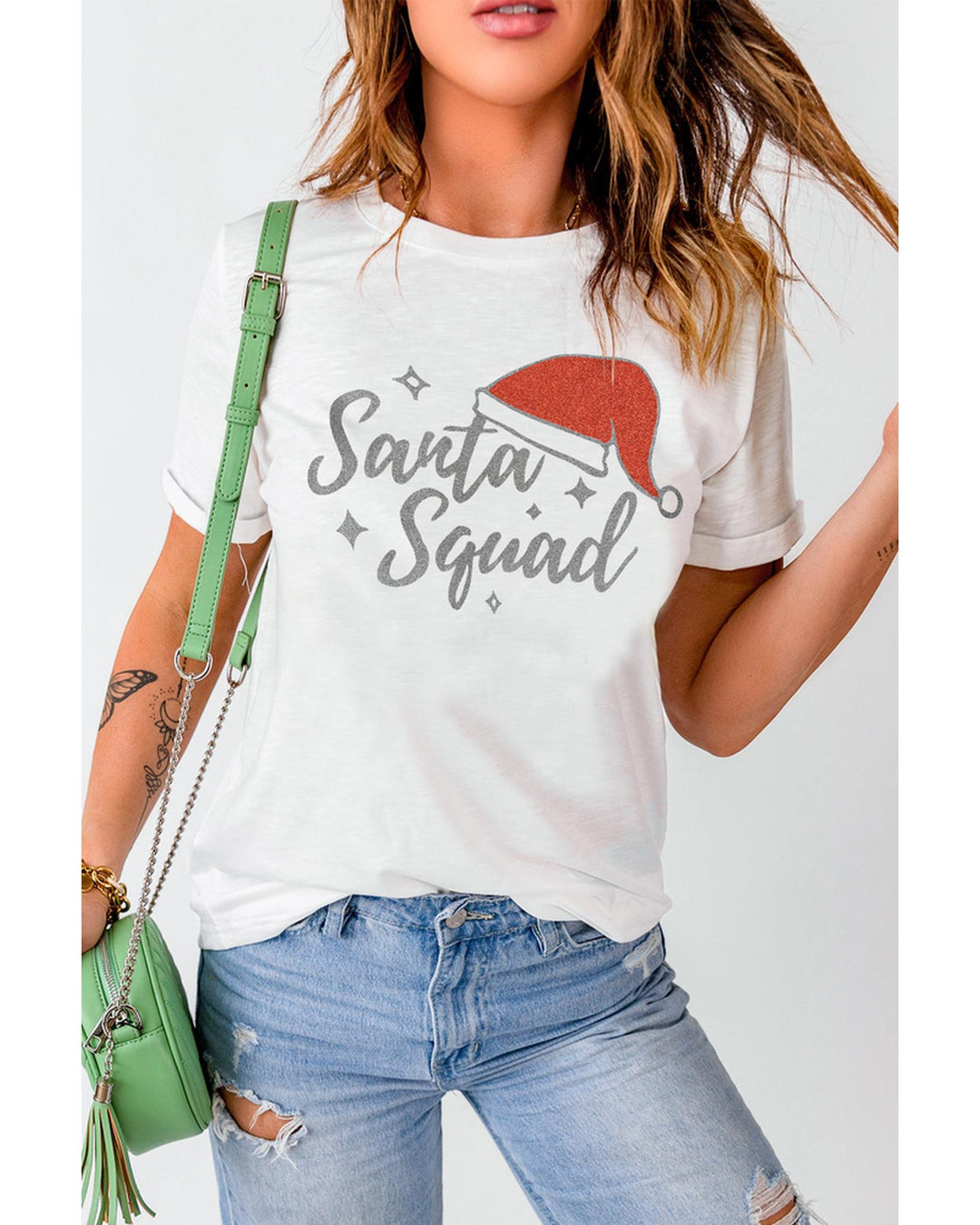 Azura Exchange Santa Squad Graphic Print T-Shirt - 2XL