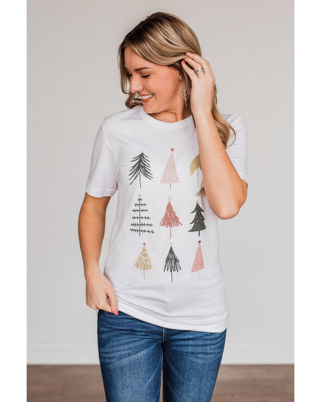 Azura Exchange Christmas Tree Graphic Tee - 2XL