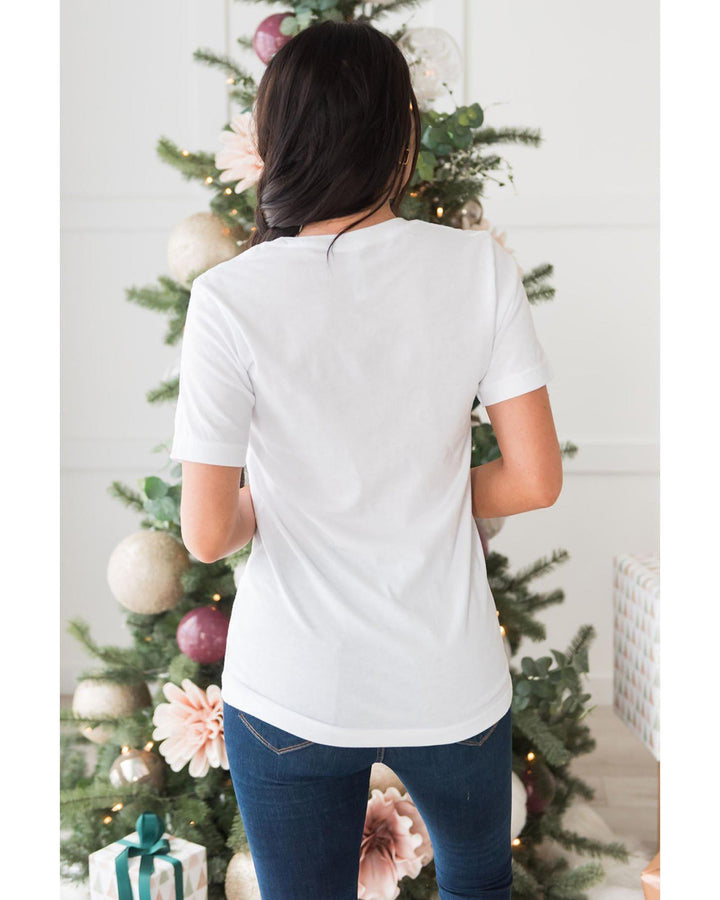 Azura Exchange Christmas Tree Graphic Tee - M