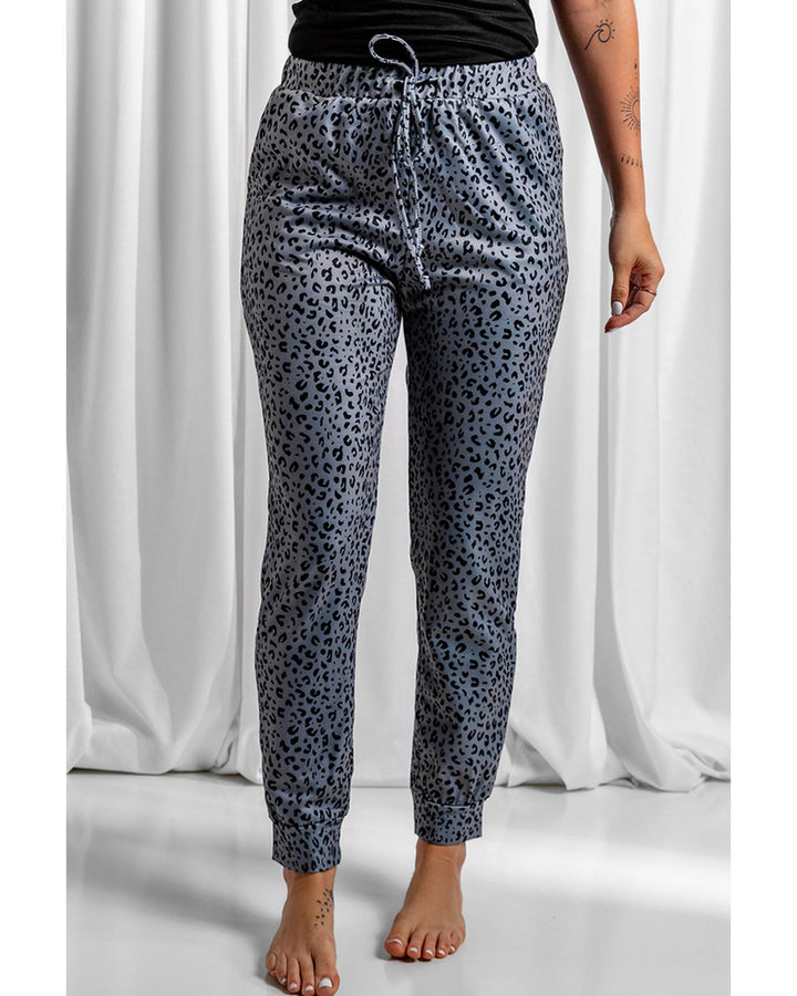 Azura Exchange Leopard Print Joggers - S