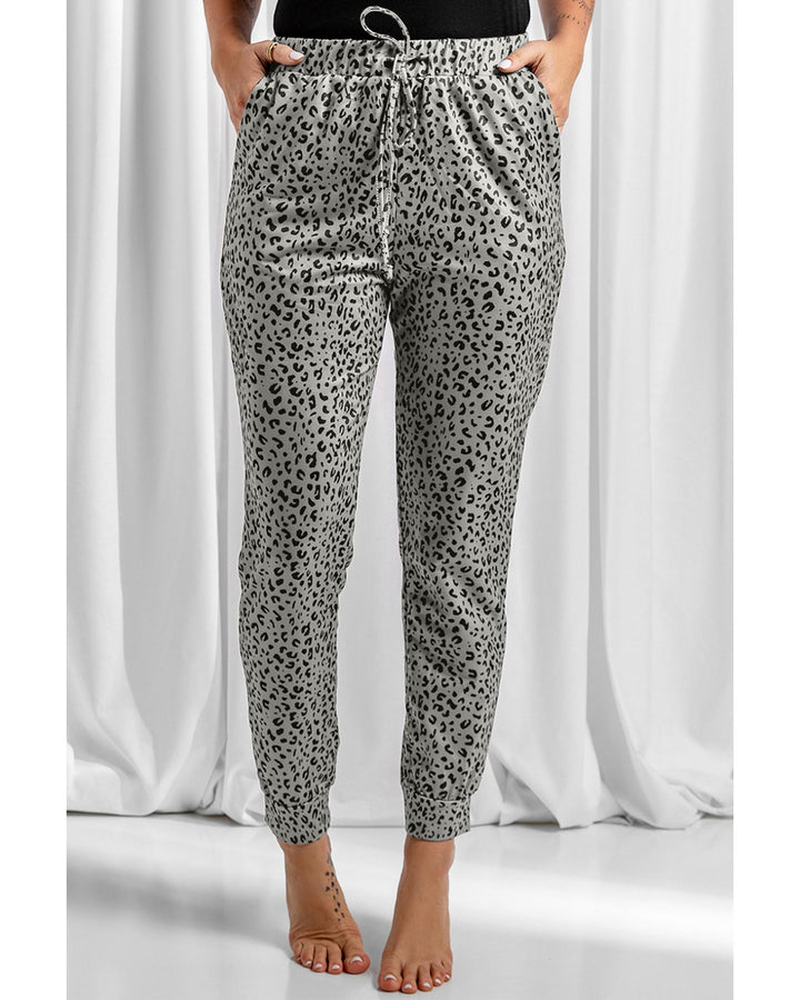 Azura Exchange Breezy Leopard Joggers - M