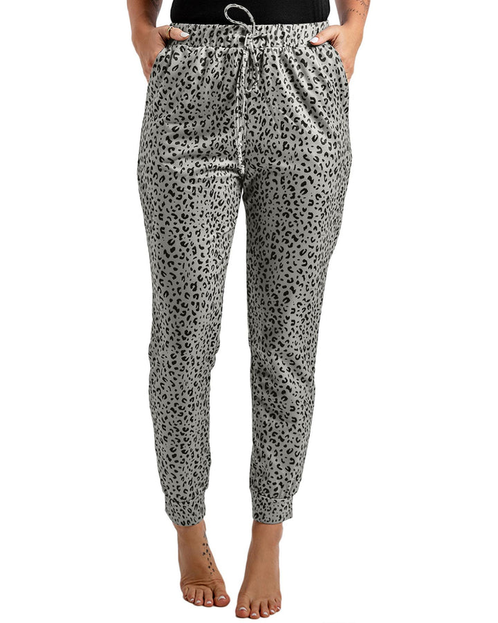 Azura Exchange Breezy Leopard Joggers - M