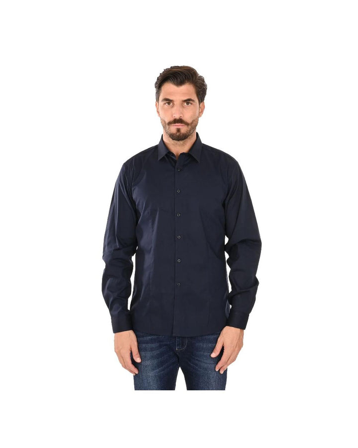 Ballantyne Men's Blue Cotton Shirt - 43 IT