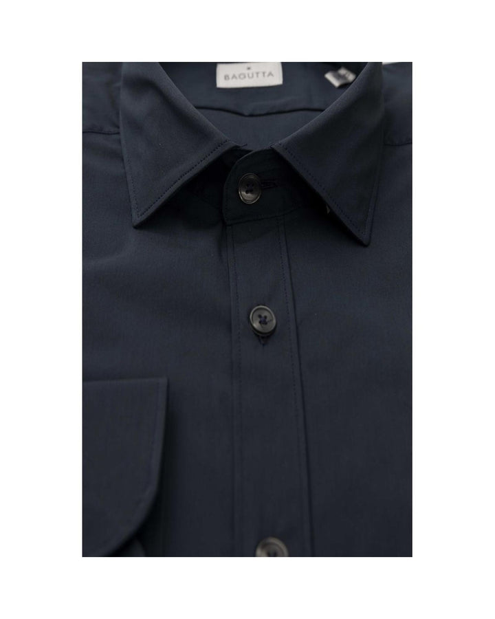 Bagutta Men's Blue Cotton Shirt - M