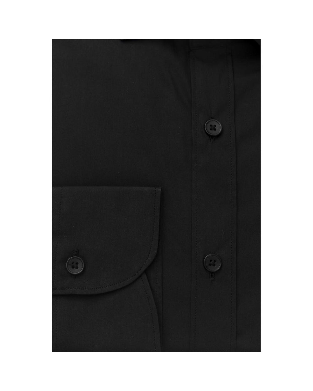 Bagutta Men's Black Cotton Shirt - L