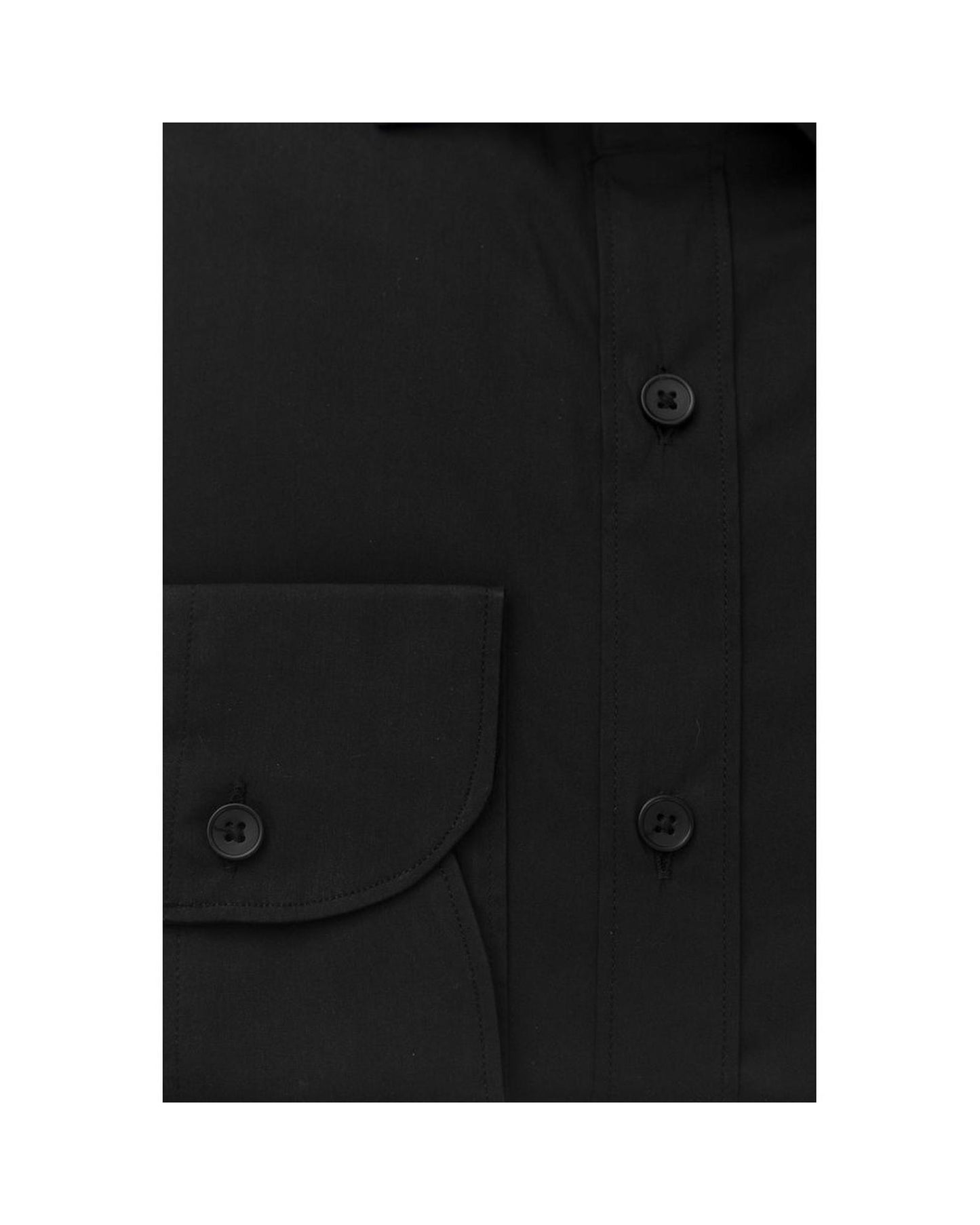 Bagutta Men's Black Cotton Shirt - L