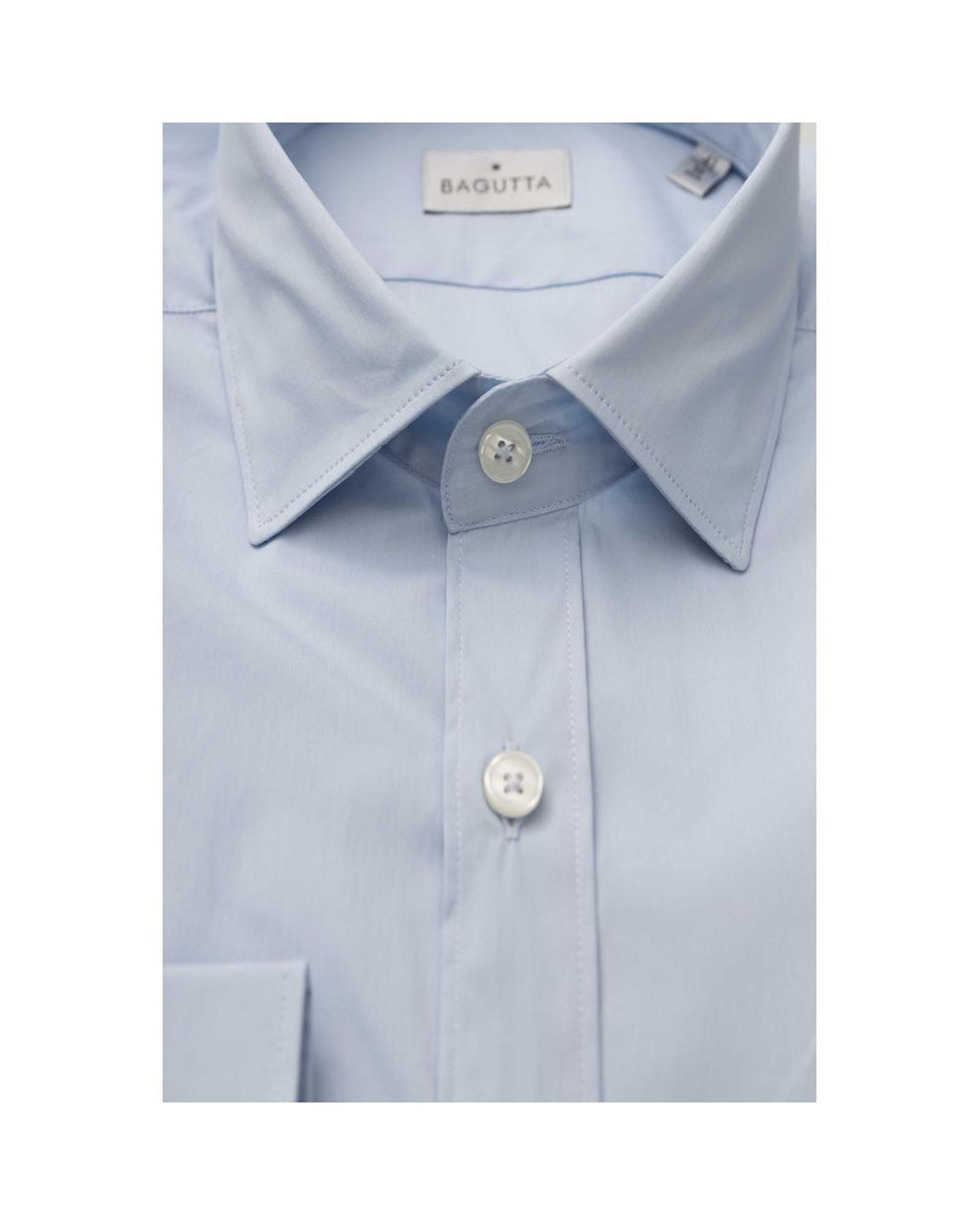 Bagutta Men's Light Blue Cotton Shirt - XL