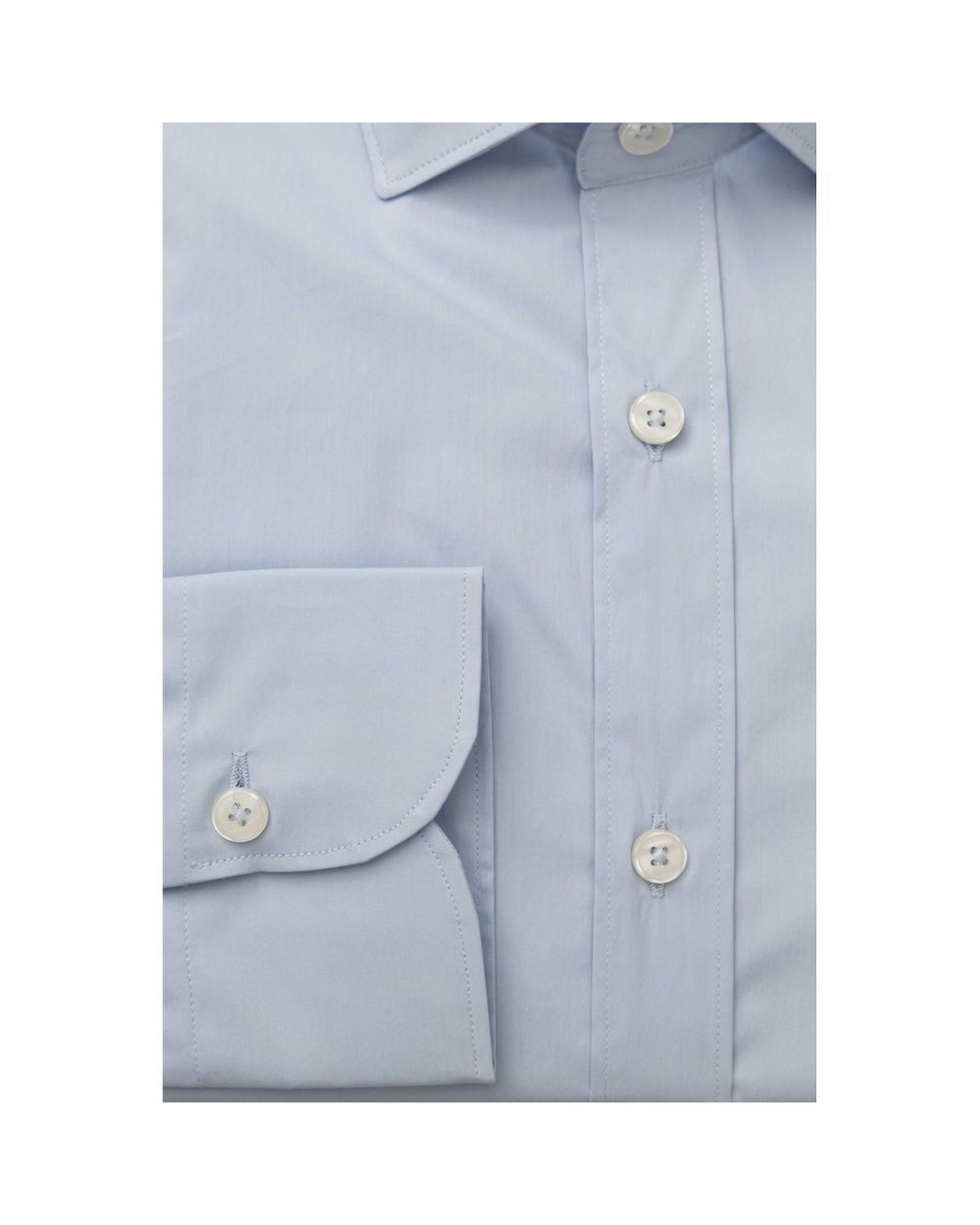 Bagutta Men's Light Blue Cotton Shirt - XL