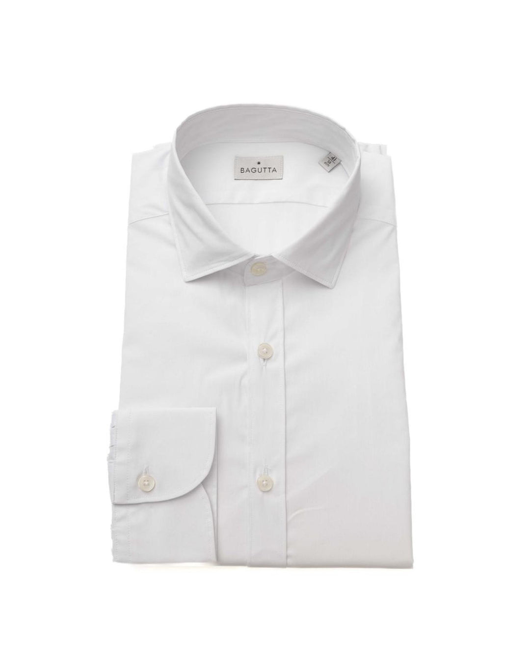 Bagutta Men's White Cotton Shirt - XL