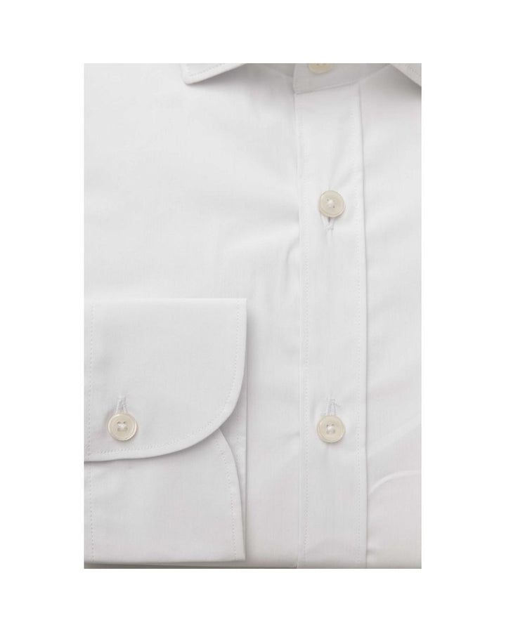 Bagutta Men's White Cotton Shirt - XL