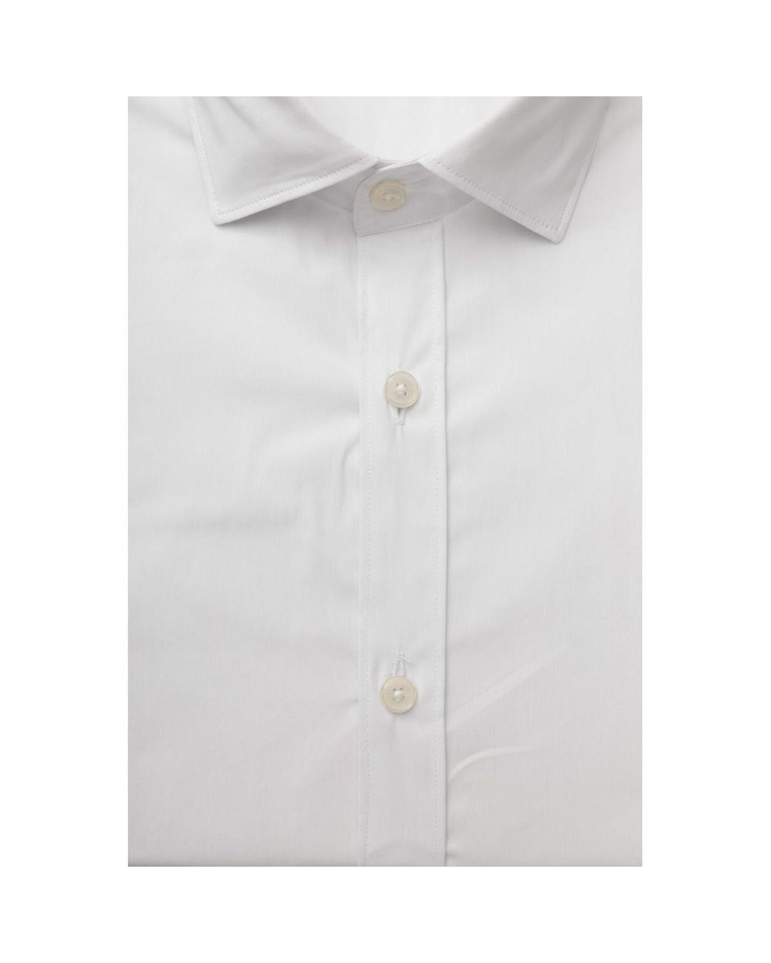 Bagutta Men's White Cotton Shirt - XL