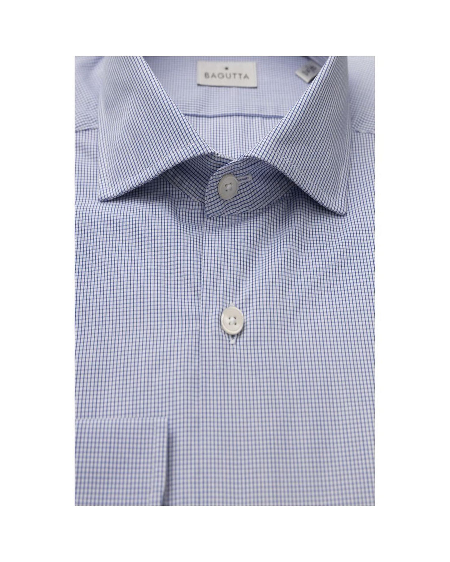 Bagutta Men's Light Blue Cotton Shirt - XL