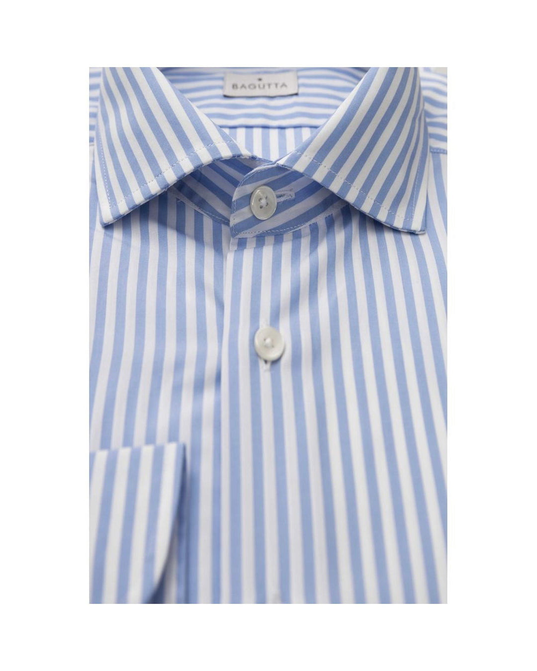 Bagutta Men's Light Blue Cotton Shirt - L