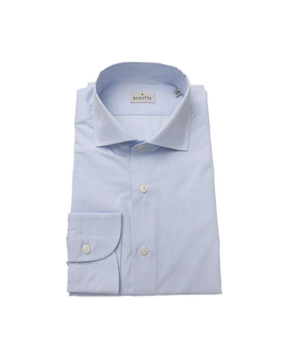 Bagutta Men's Light Blue Cotton Shirt - XL