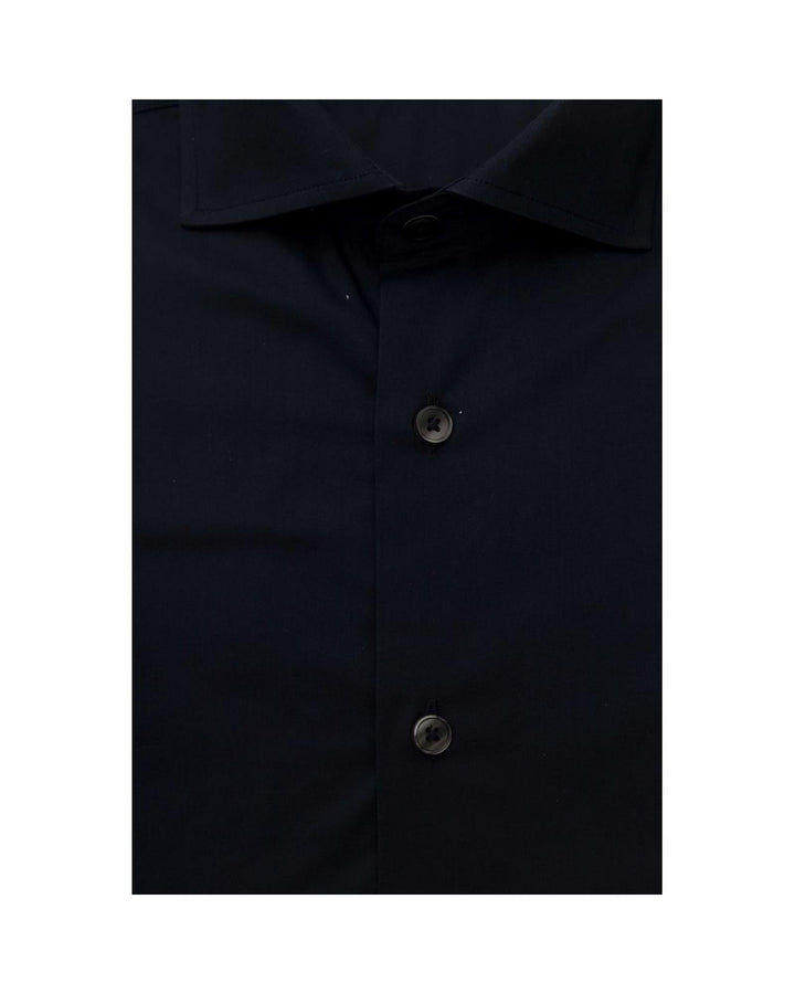 Bagutta Men's Blue Cotton Shirt - 4XL