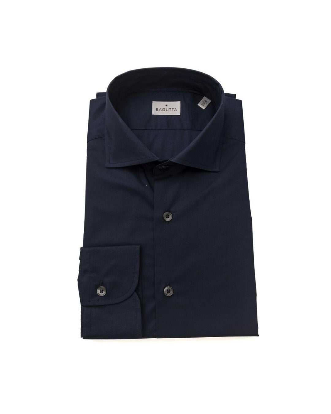 Bagutta Men's Blue Cotton Shirt - 44 IT