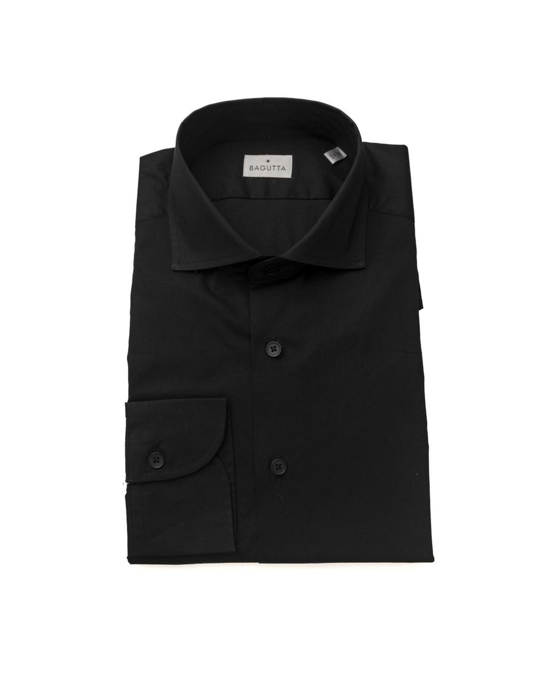 Bagutta Men's Black Cotton Shirt - L