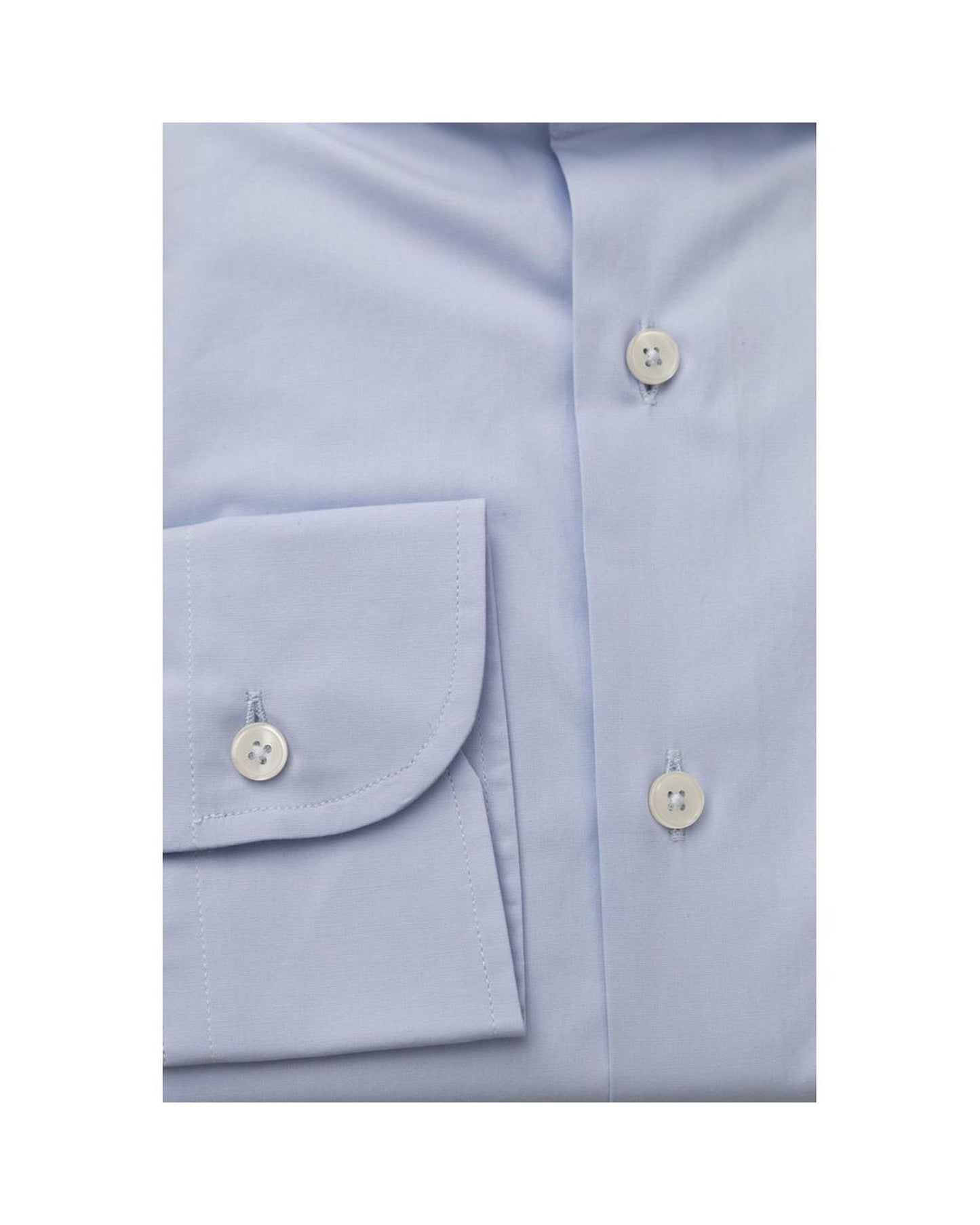 Bagutta Men's Light Blue Cotton Shirt - XL