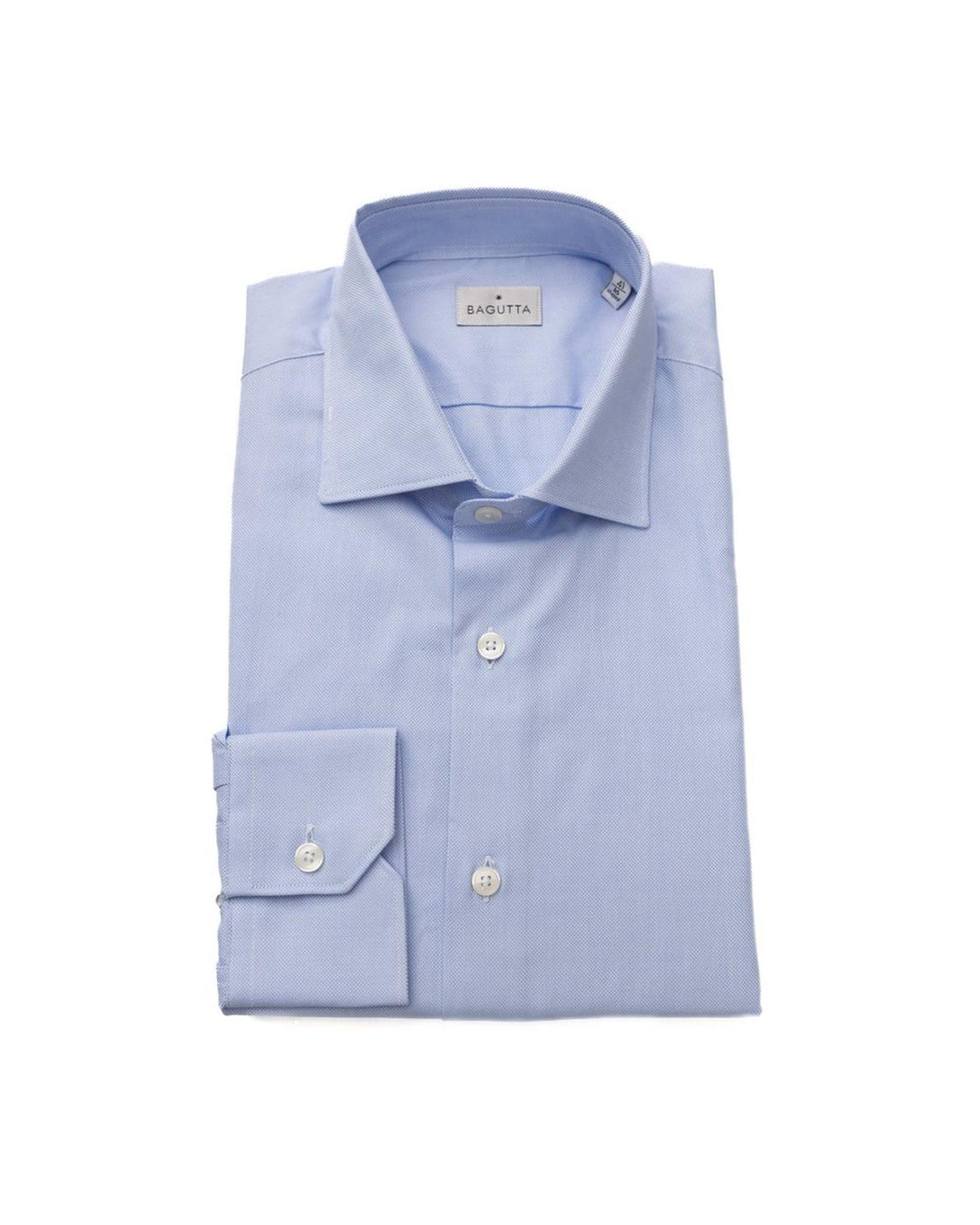 Bagutta Men's Light Blue Cotton Shirt - L