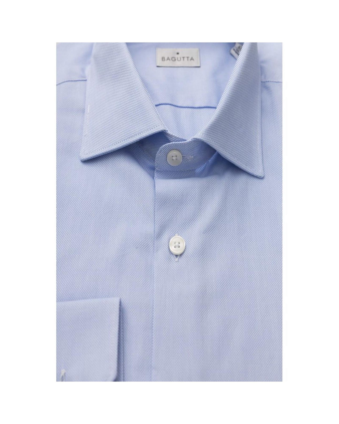 Bagutta Men's Light Blue Cotton Shirt - L