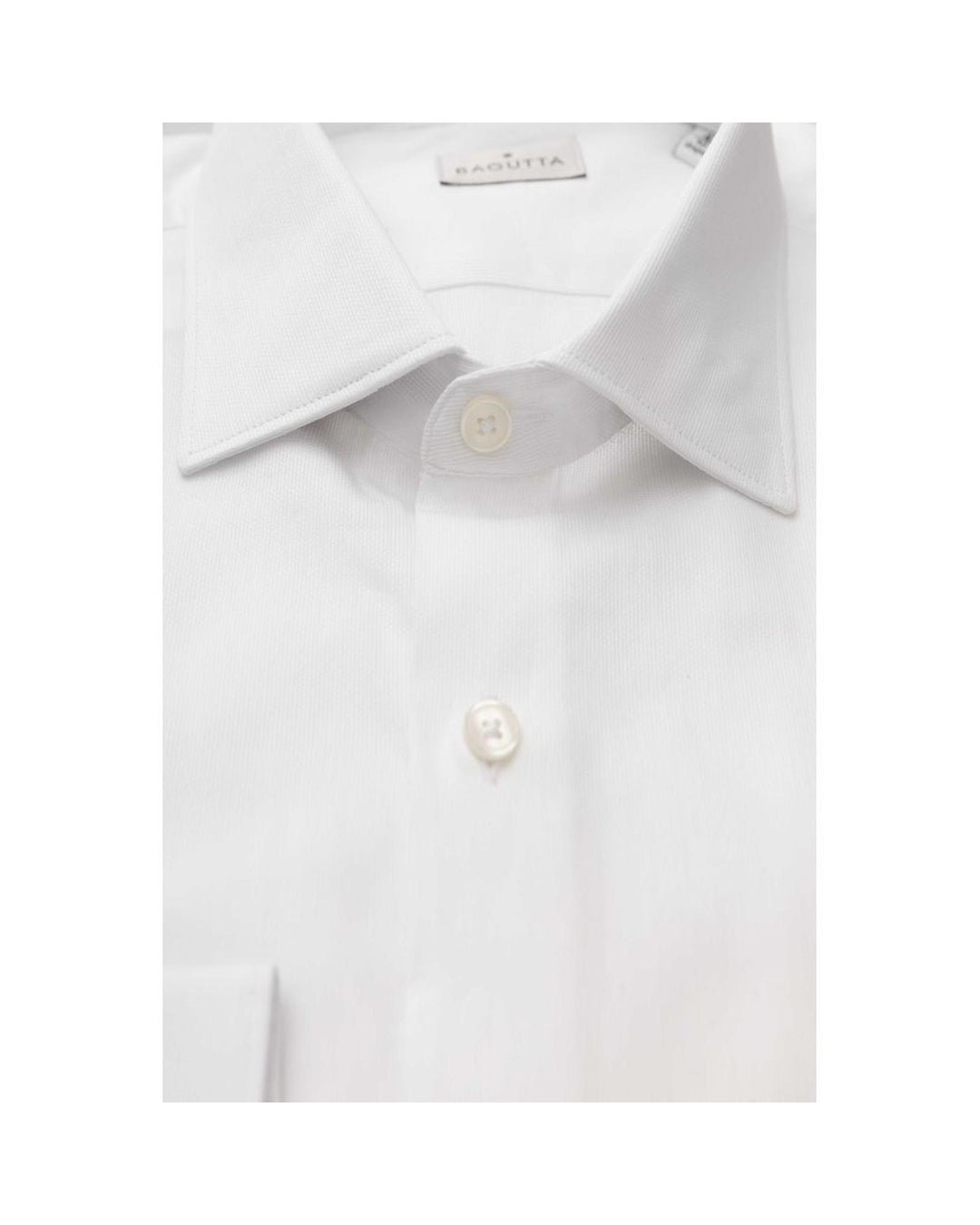 Bagutta Men's White Cotton Shirt - L