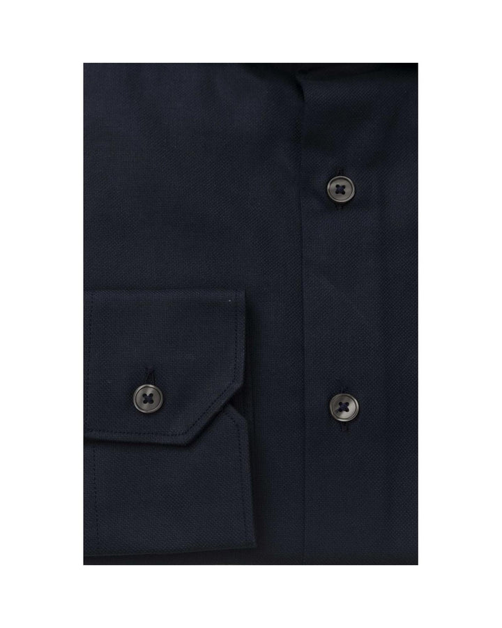 Bagutta Men's Blue Cotton Shirt - XL