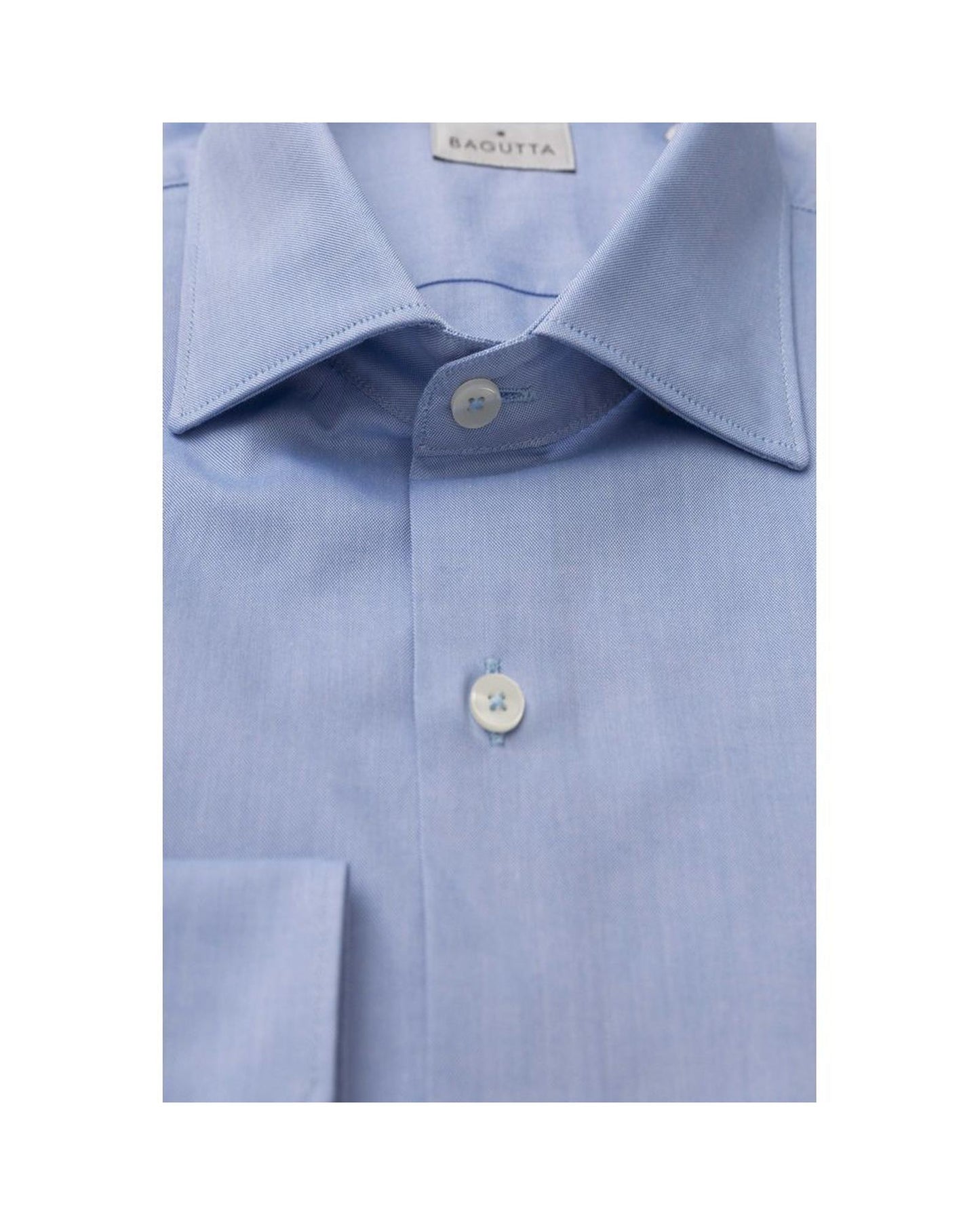 Bagutta Men's Light Blue Cotton Shirt - L