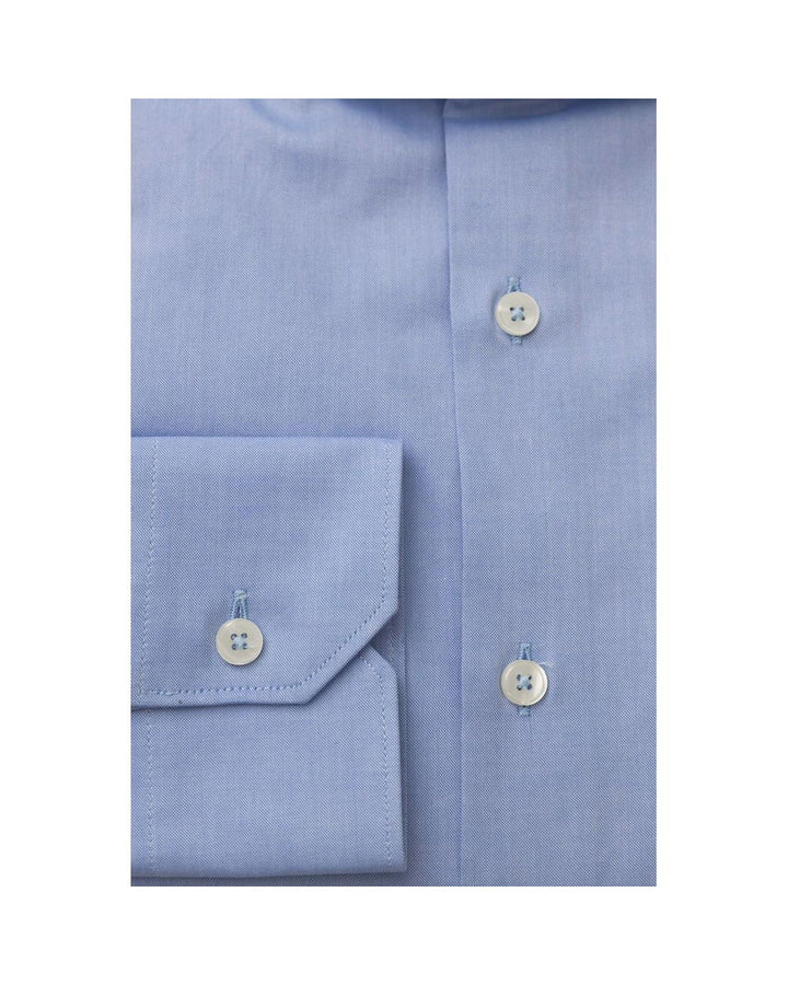 Bagutta Men's Light Blue Cotton Shirt - XL