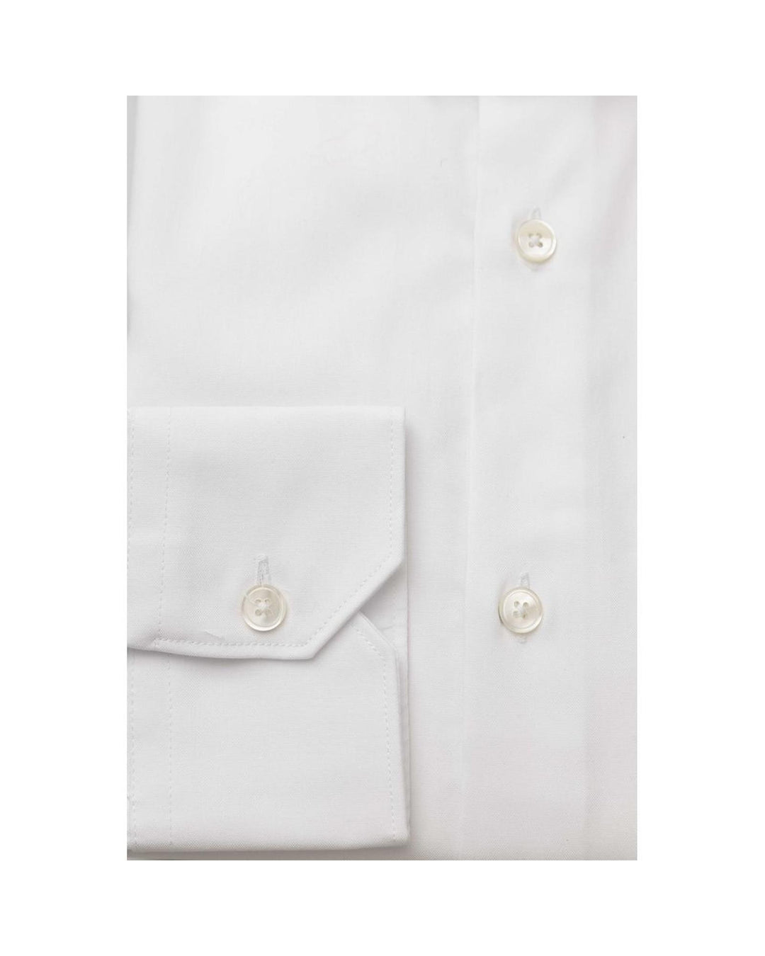 Bagutta Men's White Cotton Shirt - 44 IT