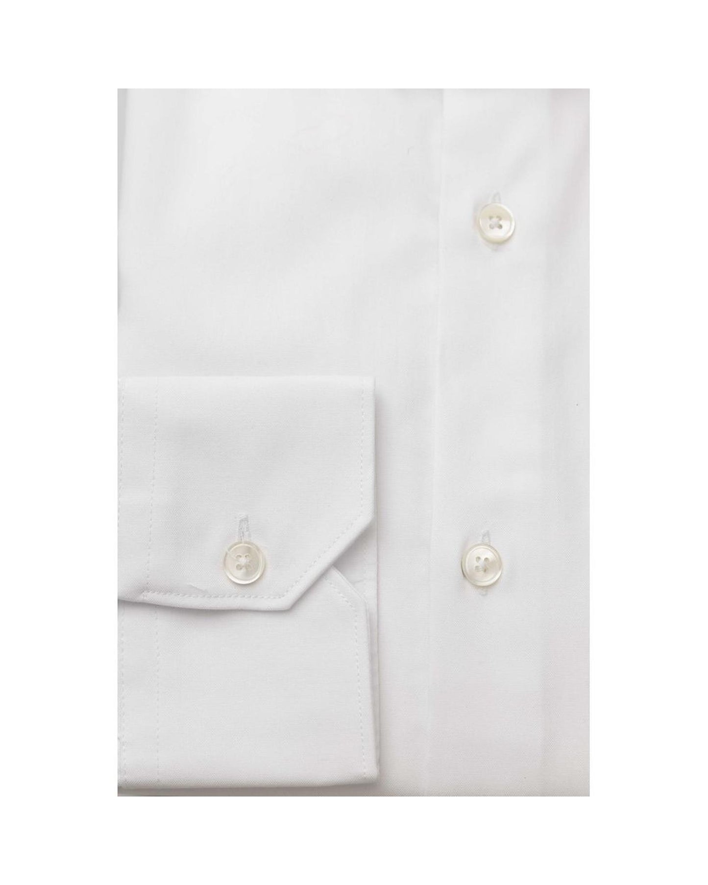 Bagutta Men's White Cotton Shirt - L