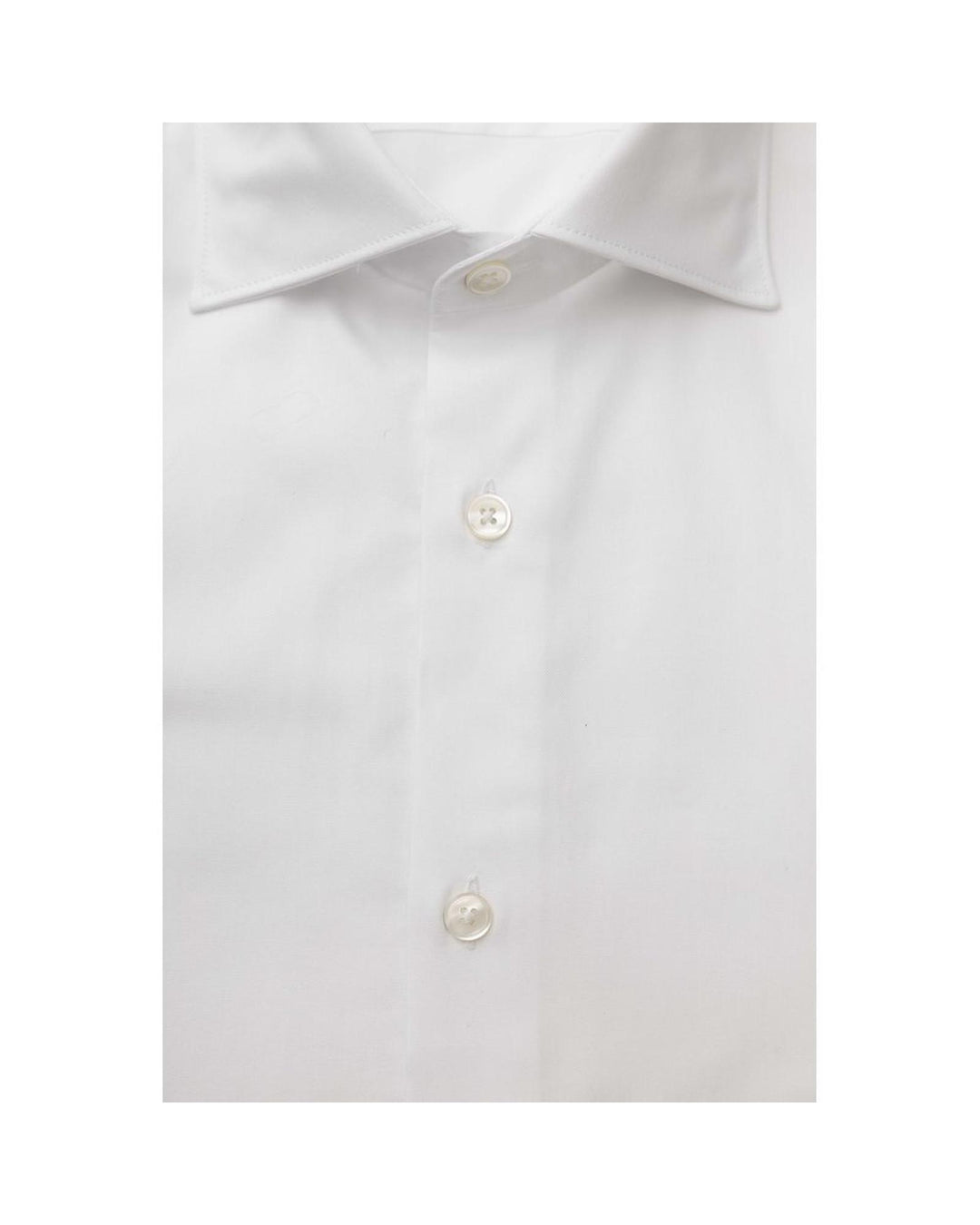 Bagutta Men's White Cotton Shirt - M